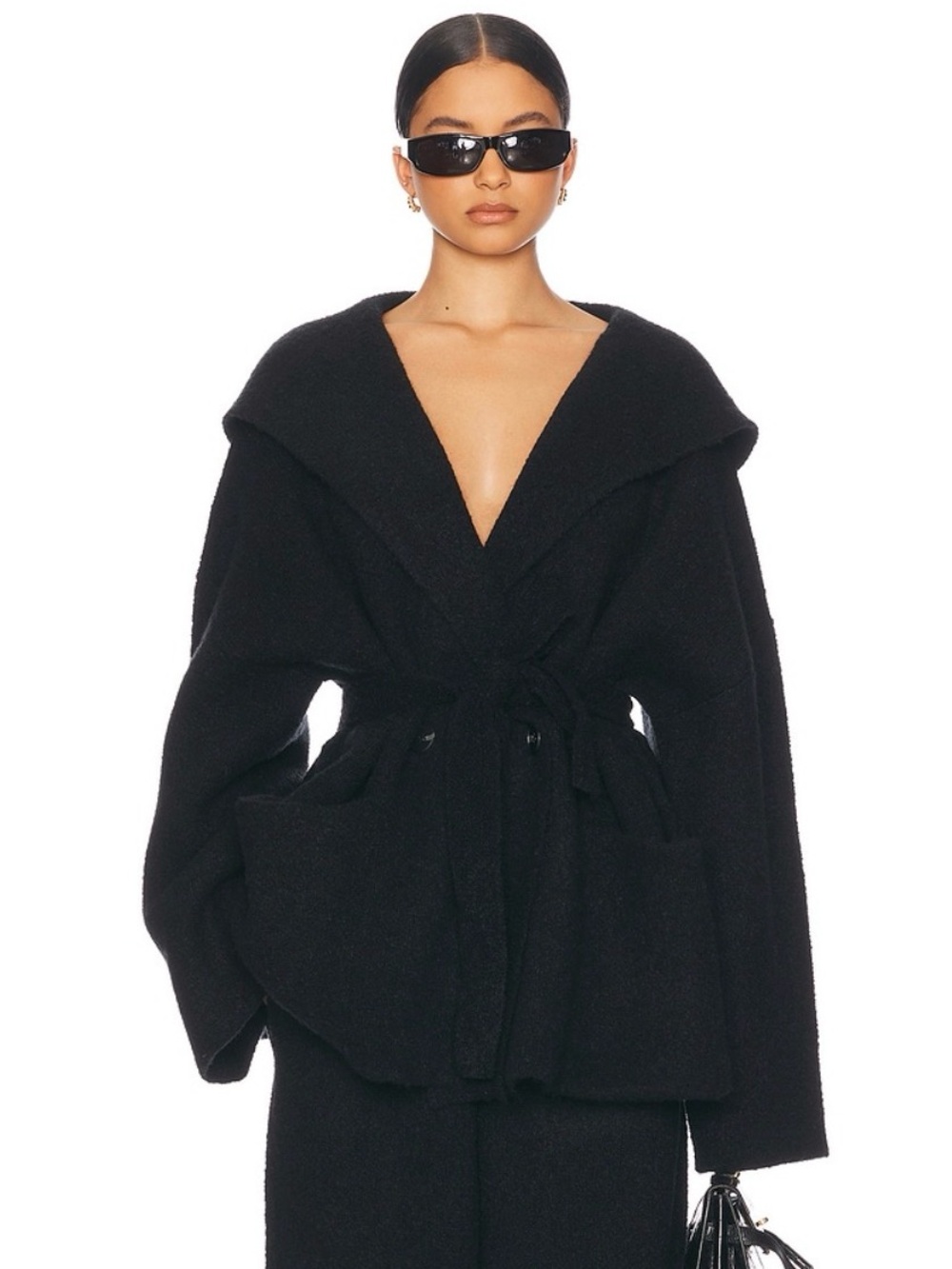 Helsa Olesa Coat in Black